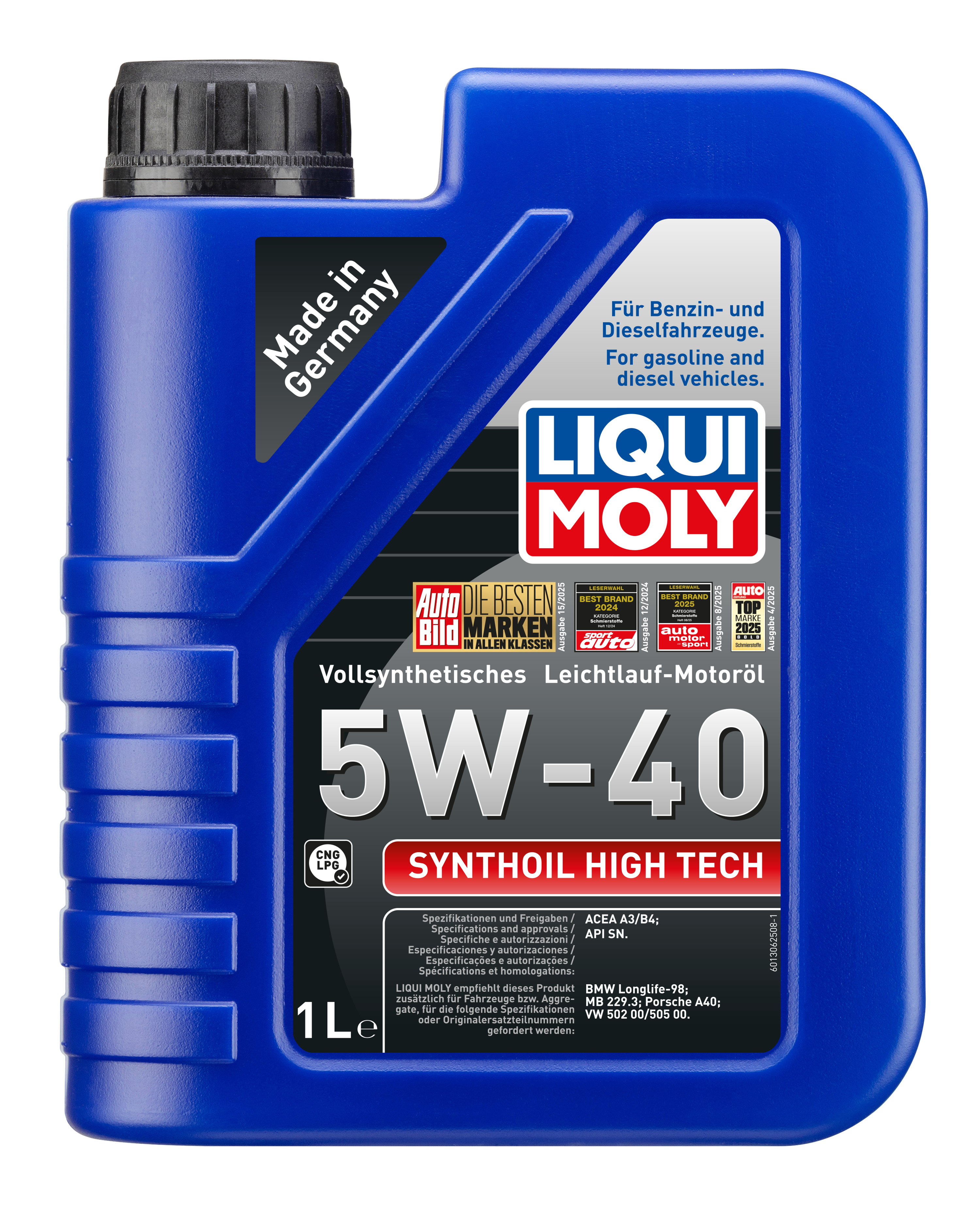 Buy Liqui Moly Synthoil High Tech 5w40 Engine Oil 1 liter? - CROP